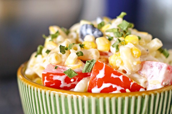 Summer macaroni salad