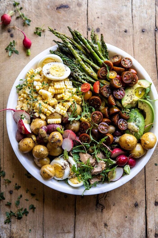 Summer Niçoise salad