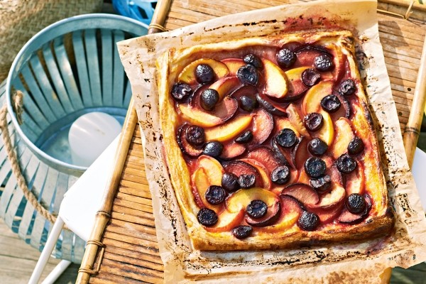 Summer orchard tart
