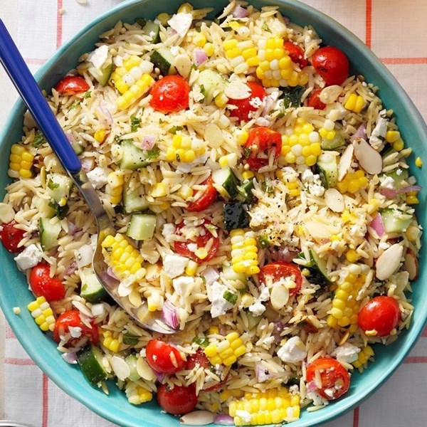 Summer orzo