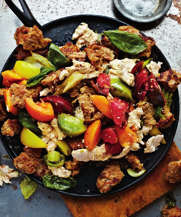 Summer panzanella