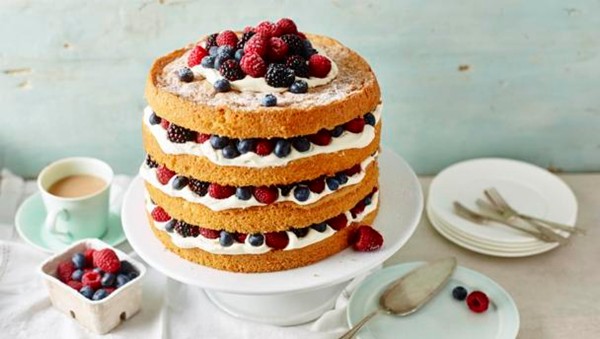 Summer party gateau