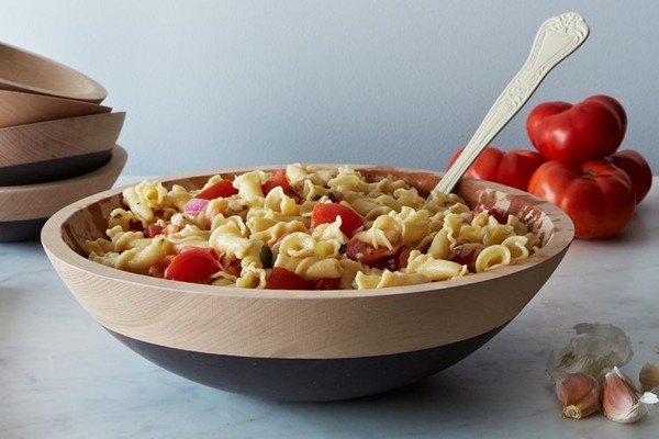 Summer pasta alla Caprese