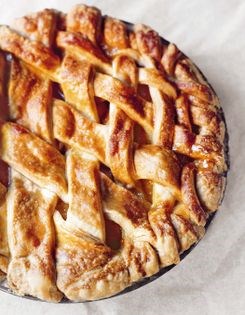 Summer peach (or nectarine) pie