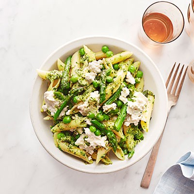 Summer pesto penne
