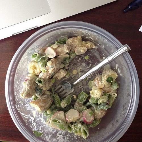 Summer potato salad