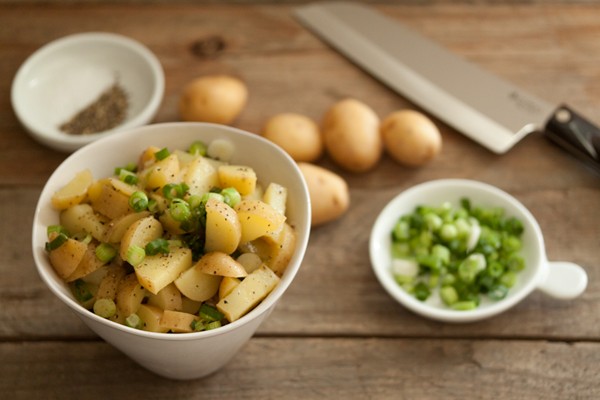 Summer potato salad