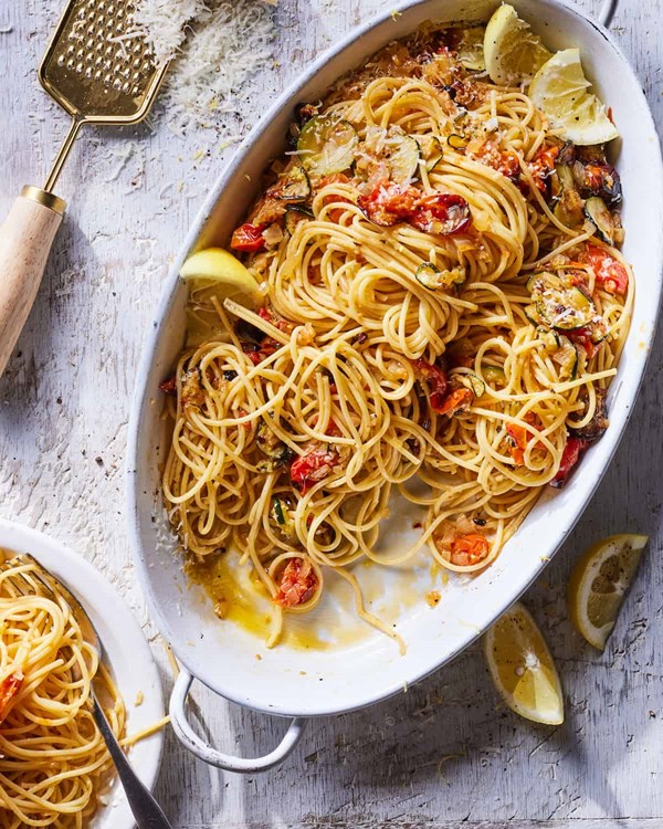 Summer ratatouille pasta