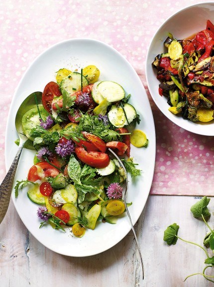 Summer ratatouille salad