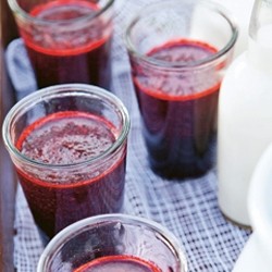 Summer smoothie with ginger