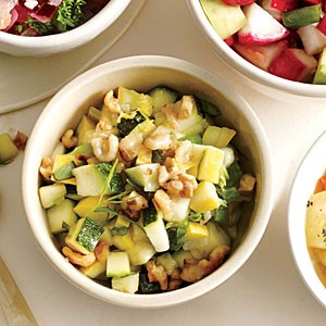Summer squash and zucchini salsa