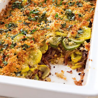 Summer squash casserole