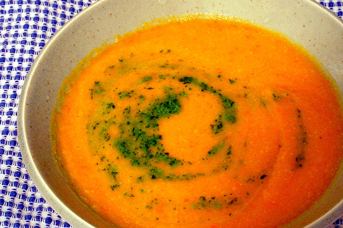 Summer squash soup