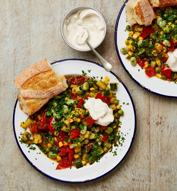 Summer succotash