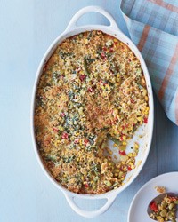 Summer succotash gratin