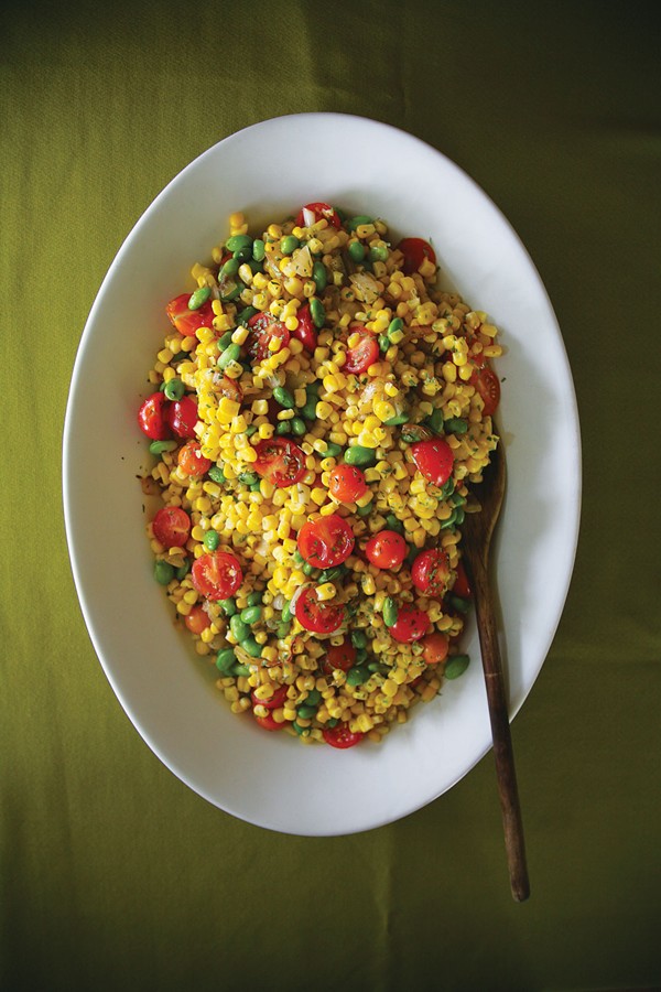 Summer succotash salad