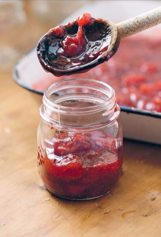 Summer sun strawberry jam
