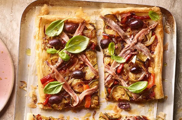 Summer veg pissaladière