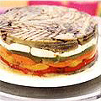 Summer vegetable cake