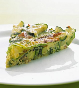 Summer vegetable frittata