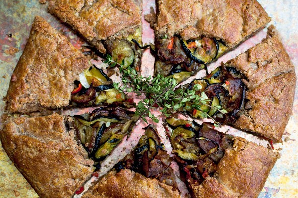 Summer vegetable galette