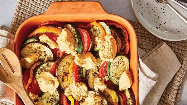 Summer vegetable gratin