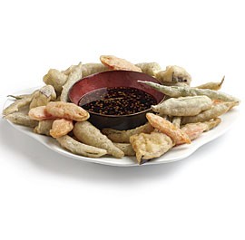 Summer vegetable tempura