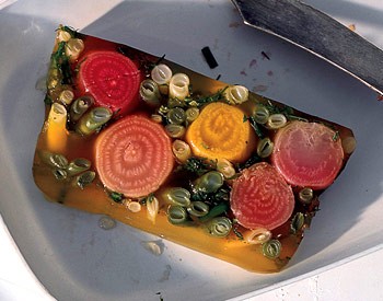 Summer vegetable terrine