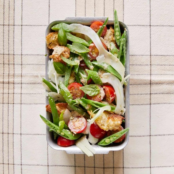Summer vegetables with tonnato dressing
