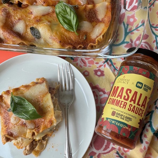 Summer veggie lasagna