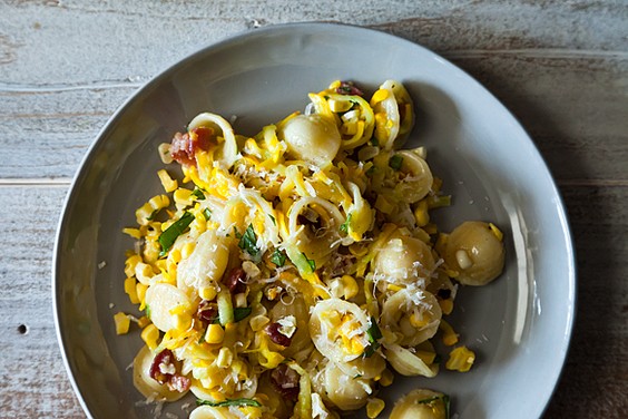 Summer weekend pasta
