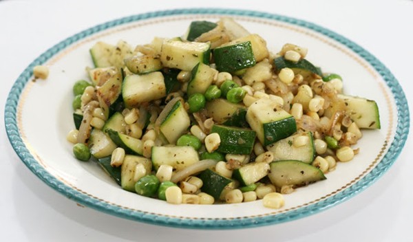 Summer zucchini stir-fry