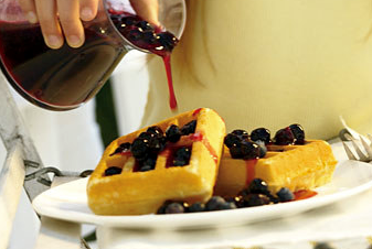 Summer's best blueberry sauce