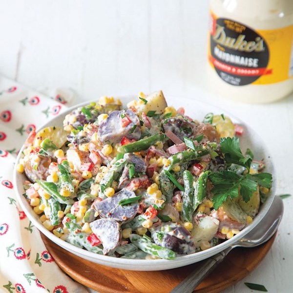 Summer's bounty potato salad