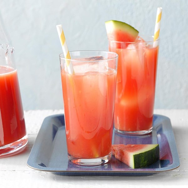 Summertime watermelon punch for a crowd