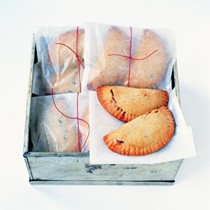 Sun-dried strawberry hand pies