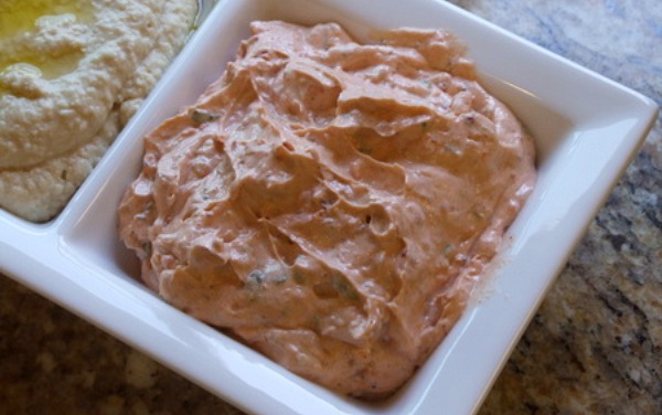 Sun dried tomato dip