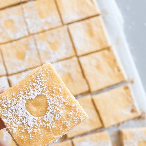 Sunburst lemon bars