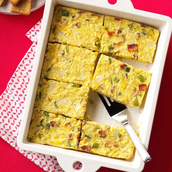 Sunday brunch egg casserole