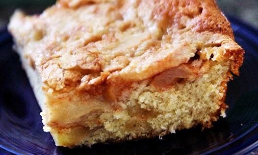 Sunday morning apple coffee cake