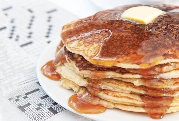 Sunday morning pancakes