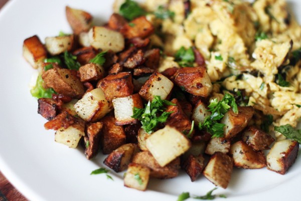 Sunday morning potatoes