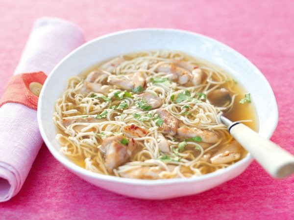 Sunday night chicken noodle soup