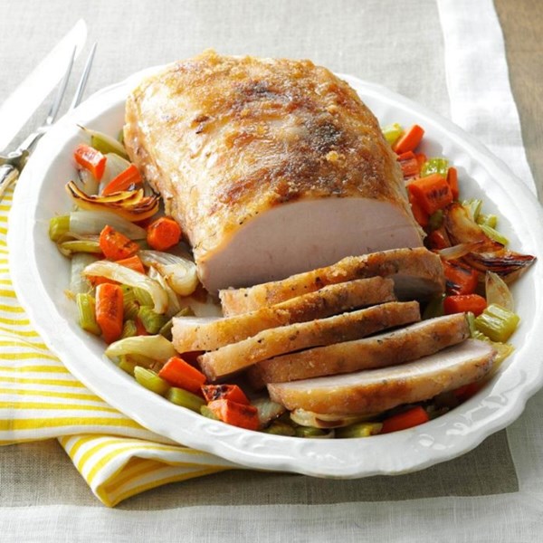 Sunday pork roast