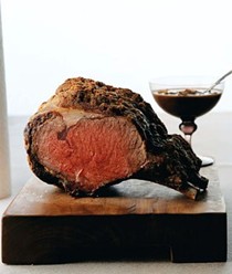 Sunday rib roast