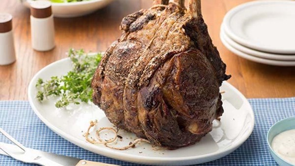 Sunday rib roast