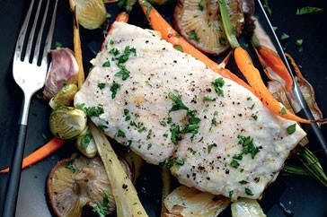 Sunday roast fish
