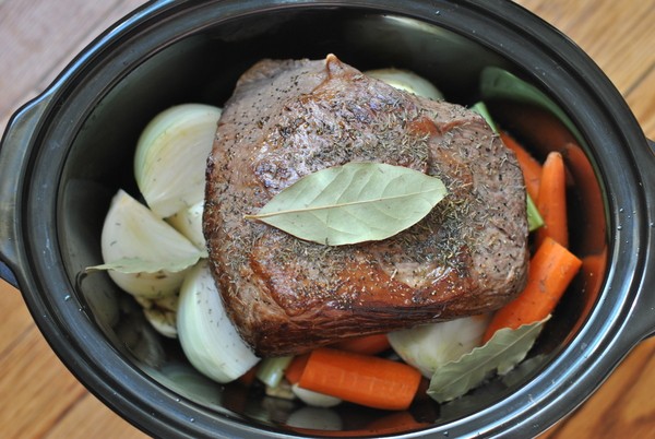 Sunday slow cooked pot roast
