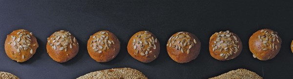 Sunflower seed rolls