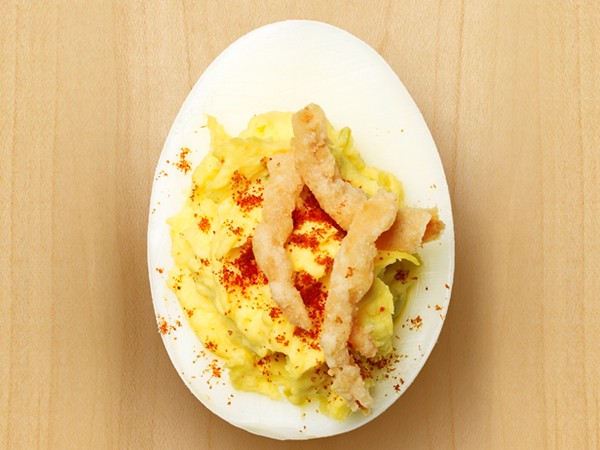 Sunny Anderson's crunchy deviled eggs